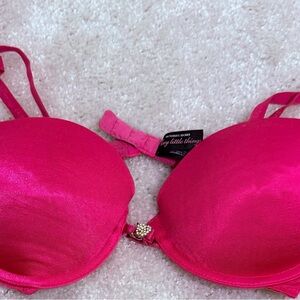 Victoria's Secret Bright Pink Padded Push-Up Bra